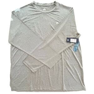 Havana Jim Men's Large Gray Long Sleeve, UPF Protection, Cool Performance - Sz L